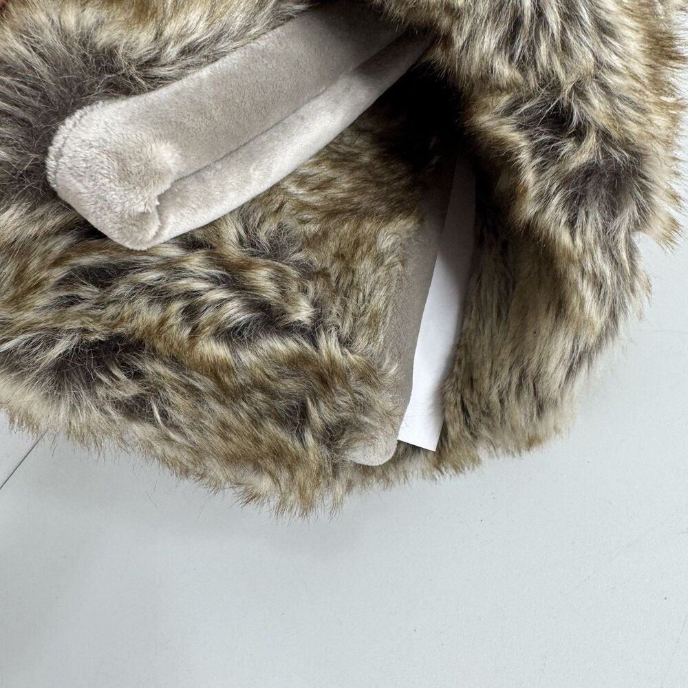 Pottery Barn Frosted Faux Fur throw Blanket 50x60" - Picture 4 of 4